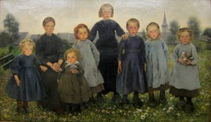 As meninas da série As idades do compatriota